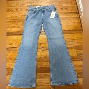 Citizens of Humanity Isola High-Rise Bootcut Flare Jeans in Pegasus Blue Size 25